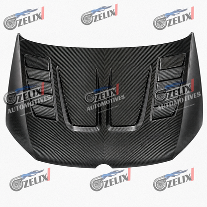 VW Polo 4-Vent Design Hood | Original Carbon Fiber