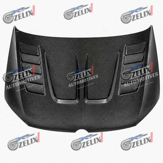VW Polo 4-Vent Design Hood | Original Carbon Fiber