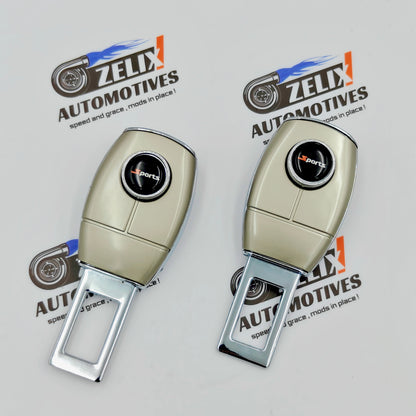 Seat Belt Buckle Clips (pair) | Multiple Designs