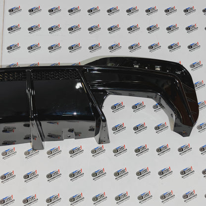 Rear Bumper Diffuser For BMW 5-Series G30 & G38 With Canards | V-TEN