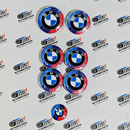 BMW Complete Emblem Kit Set of 7 | Exterior & Interior