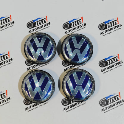 VW Wheel Center Caps Outer Diameter (65mm) | Fits For Polo,Vento,Jetta,Passat,Tiguan
