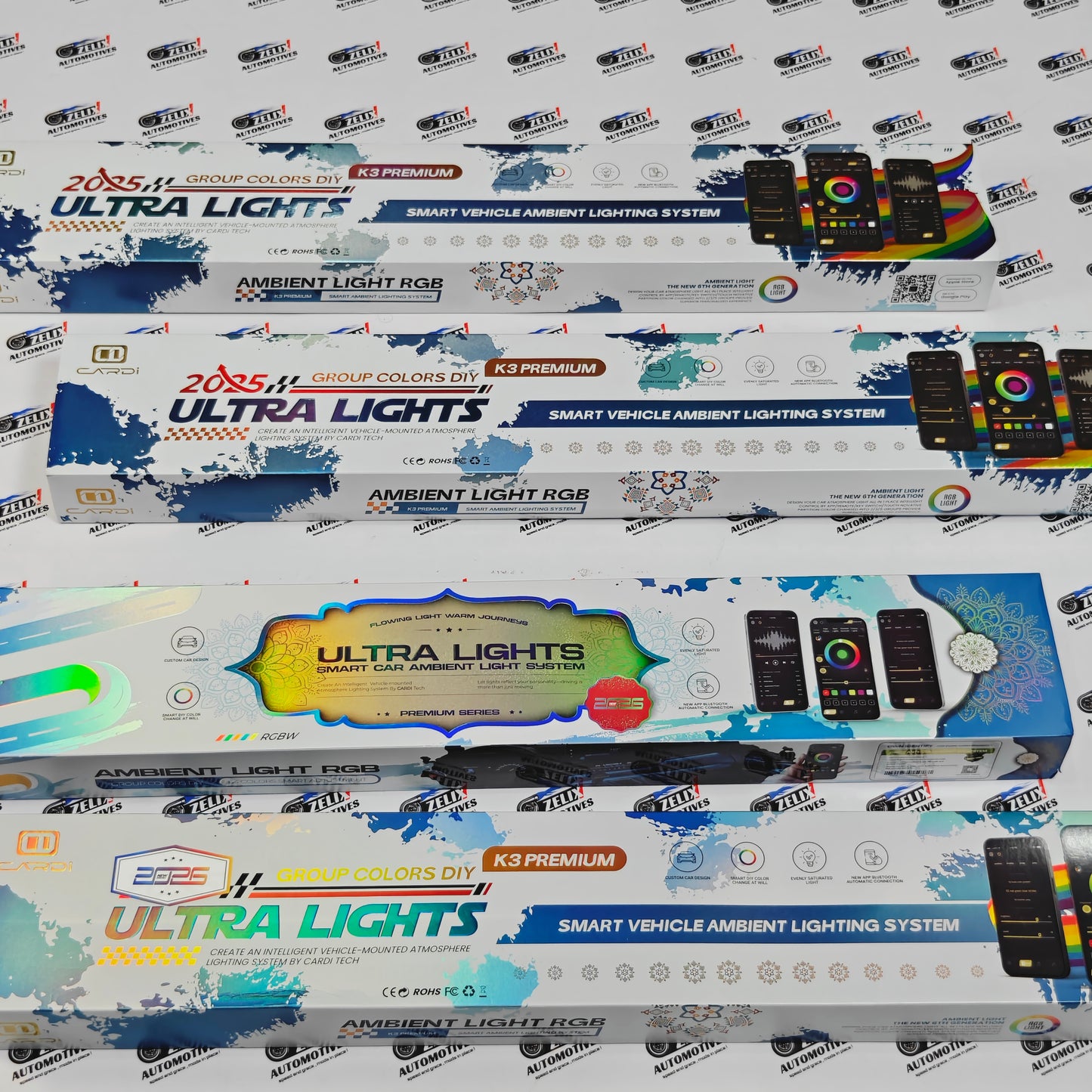 Cardi K3 Ambient Light System | Available in 6, 10, 14, & 18-piece configurations