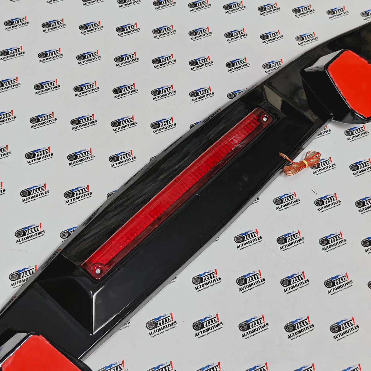 Tornado Universal Sedan Spoiler Wing | Integrated Brake Light