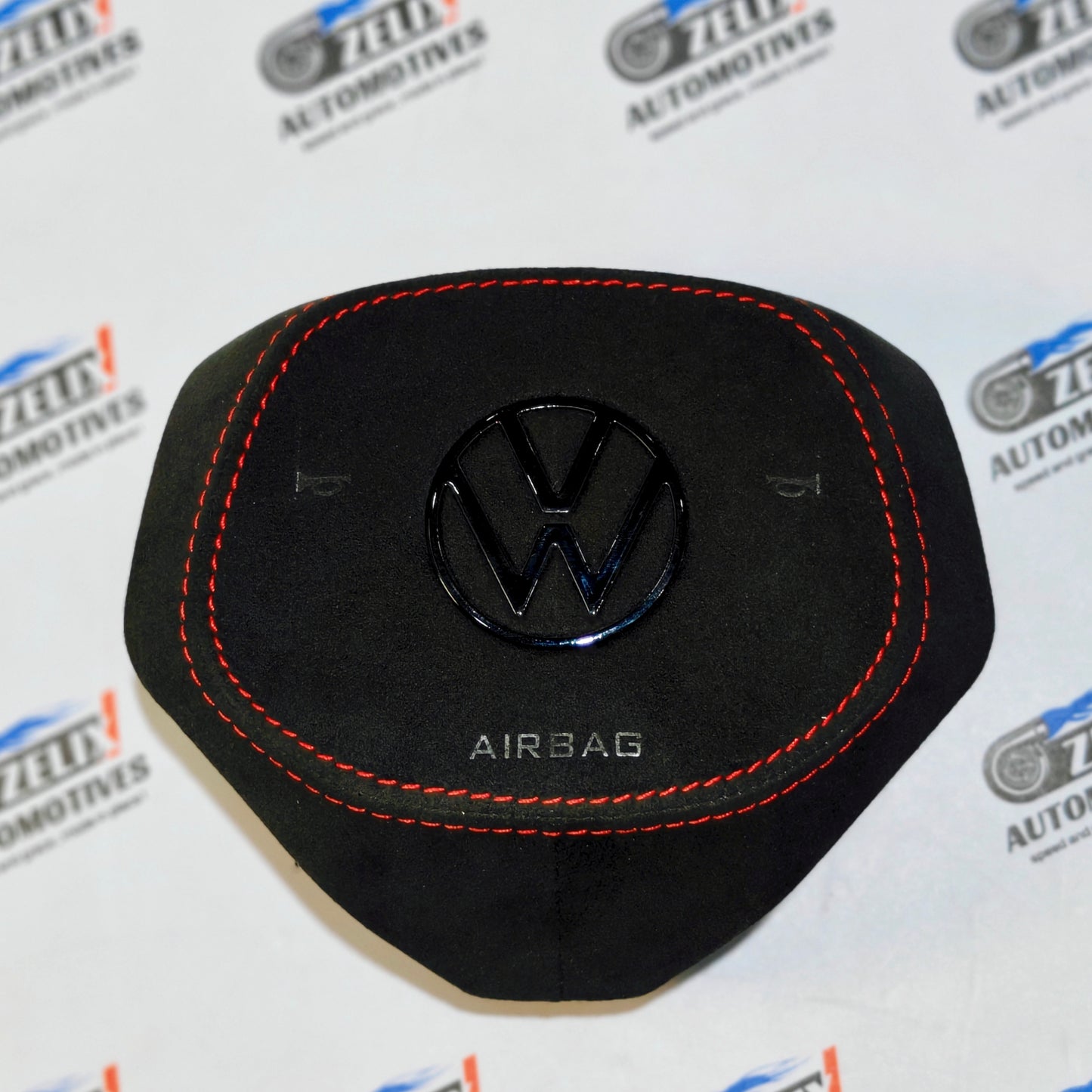 VW Virtus OG Carbon & Alcantara Finish Steering Wheel | with Paddle Shifters & Start Button