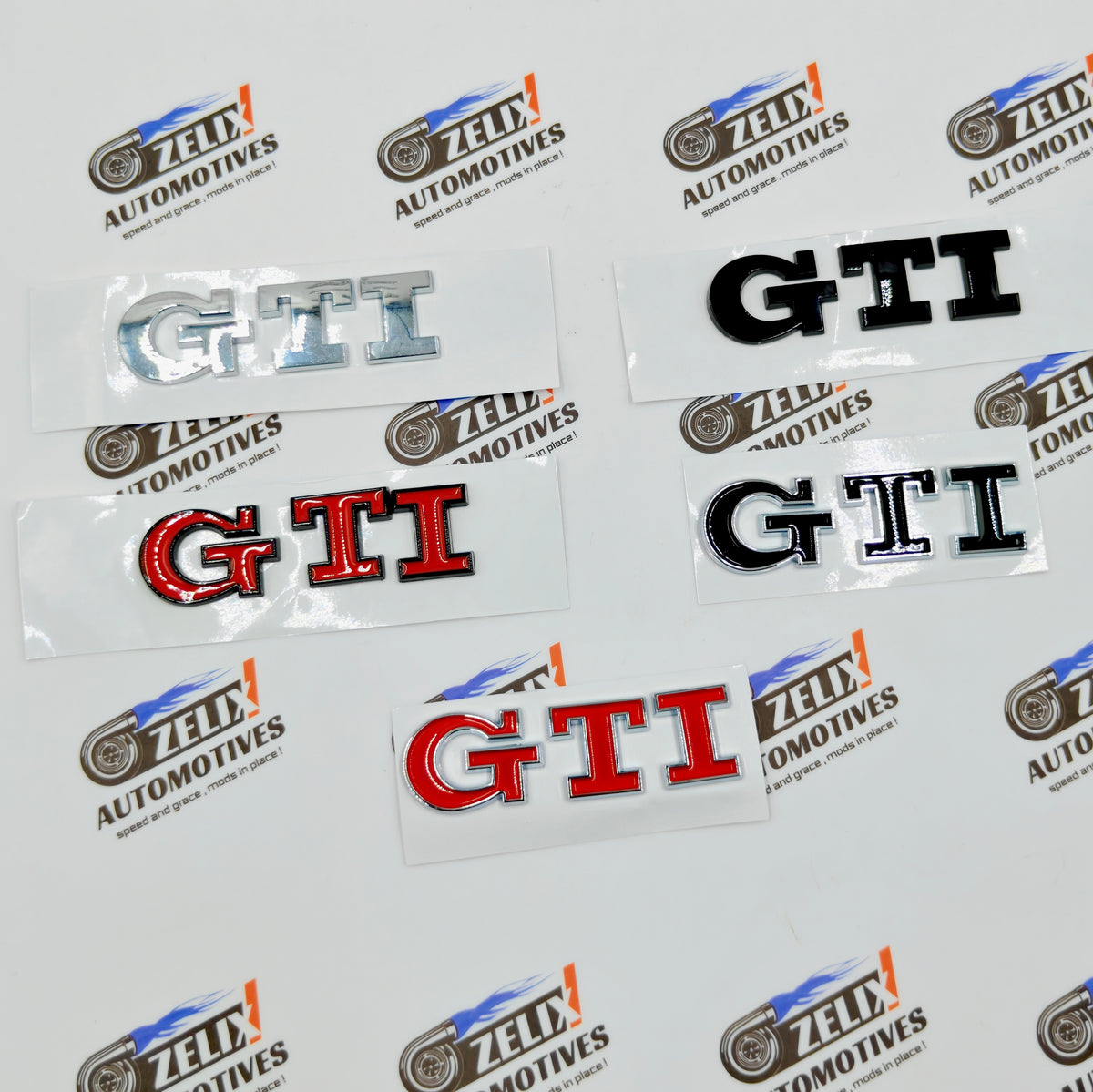 VW Polo GTI Badges | Easy Peel & Stick