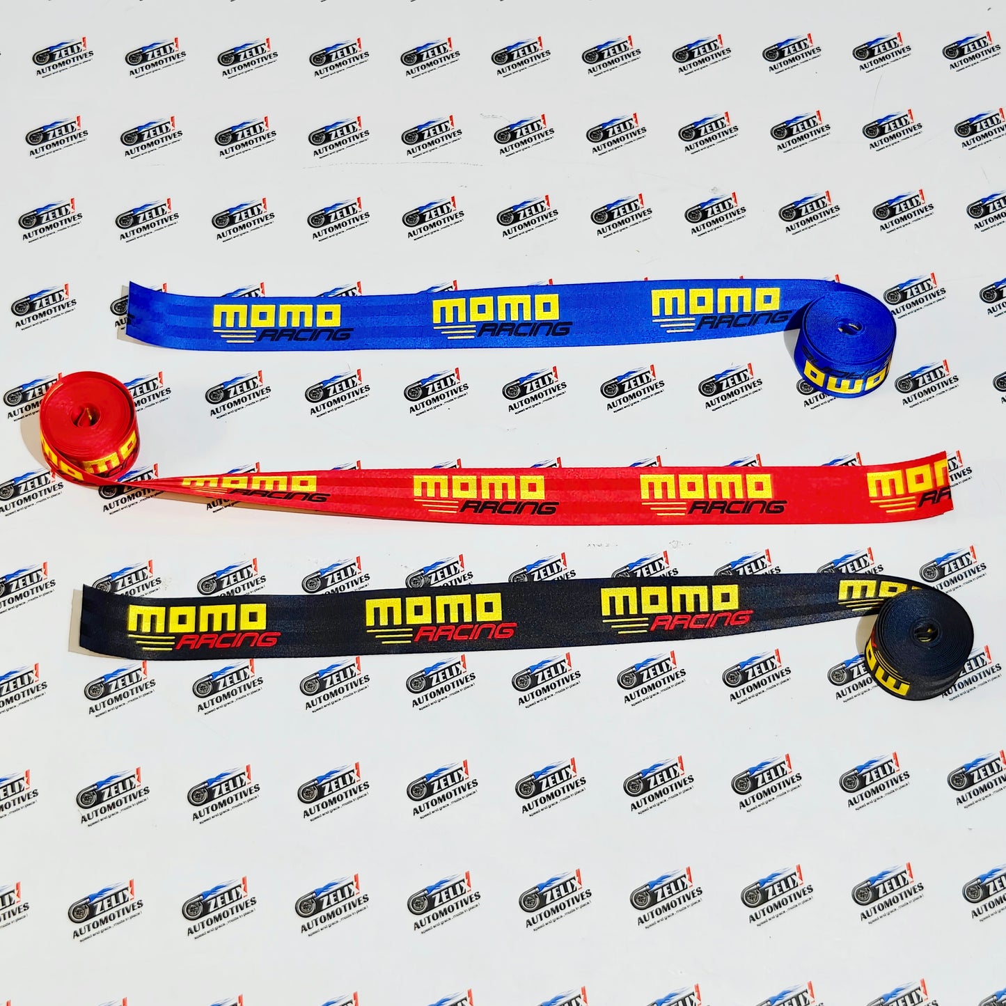 MOMO Racing Seat Belts (Pair) | JDM-Inspired