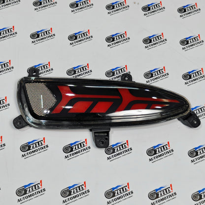 Hyundai i20 Elite LED Reflector Lights | Matrix Style Rear Bumper Lamp (2018+)