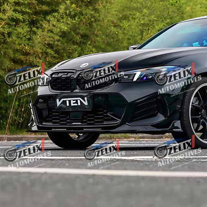 Front Bumper Splitter For BMW 3-Series G20 & G28 LCI | VTEN (imported)