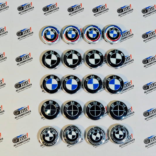 BMW Wheel Center Caps Set of 4 | Outer Diameter (56mm)