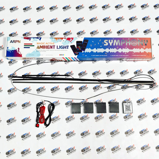 Universal RGB LED Car Ambient Light Kit | App Controlled