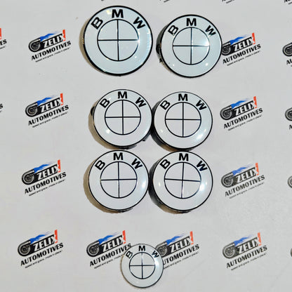 BMW Complete Emblem Kit Set of 7 | Exterior & Interior