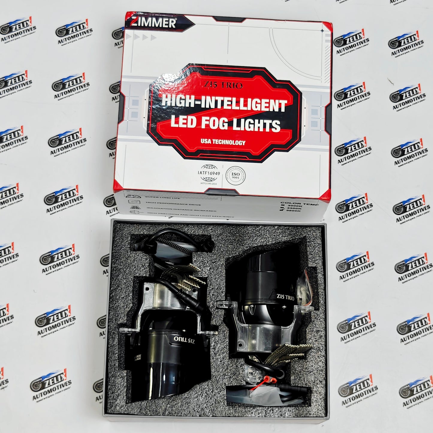 Zimmer Z15 Trio Laser Projector Fog Lights | 3-Inch