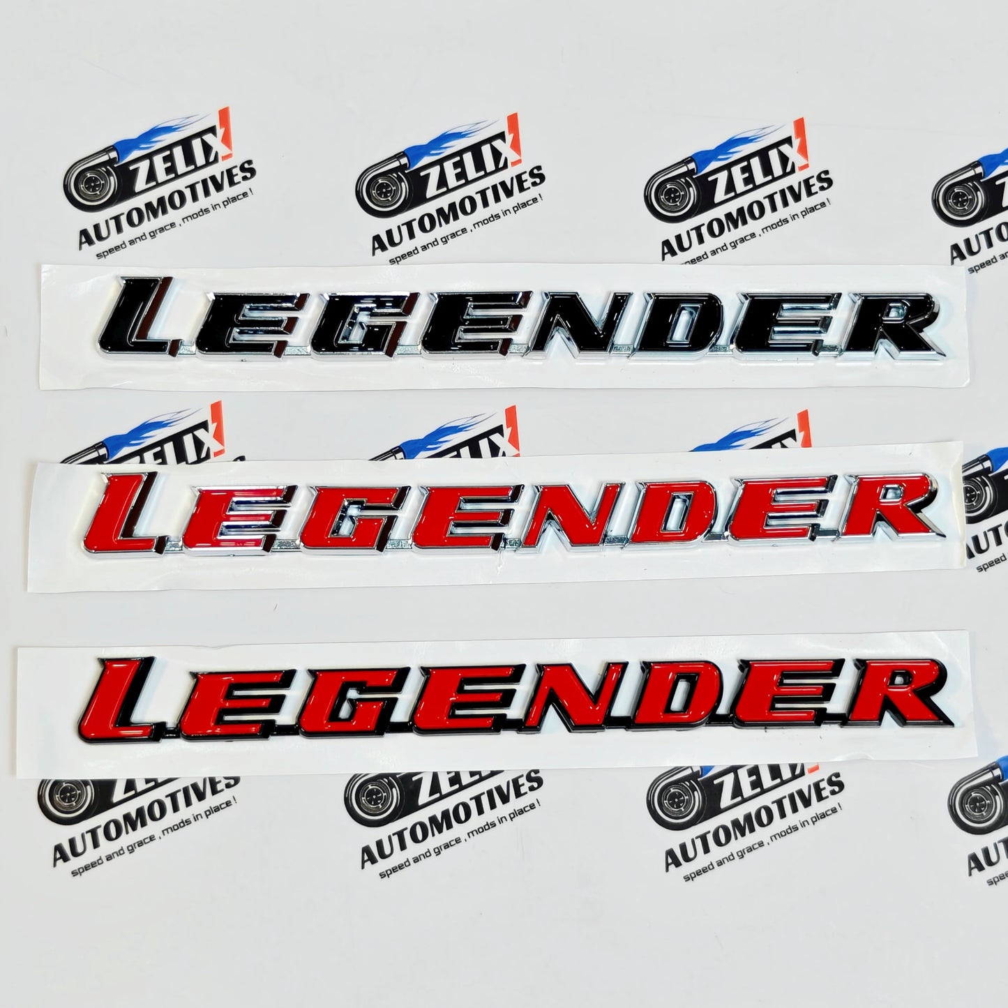 Toyota Legender Rear Letter Emblems