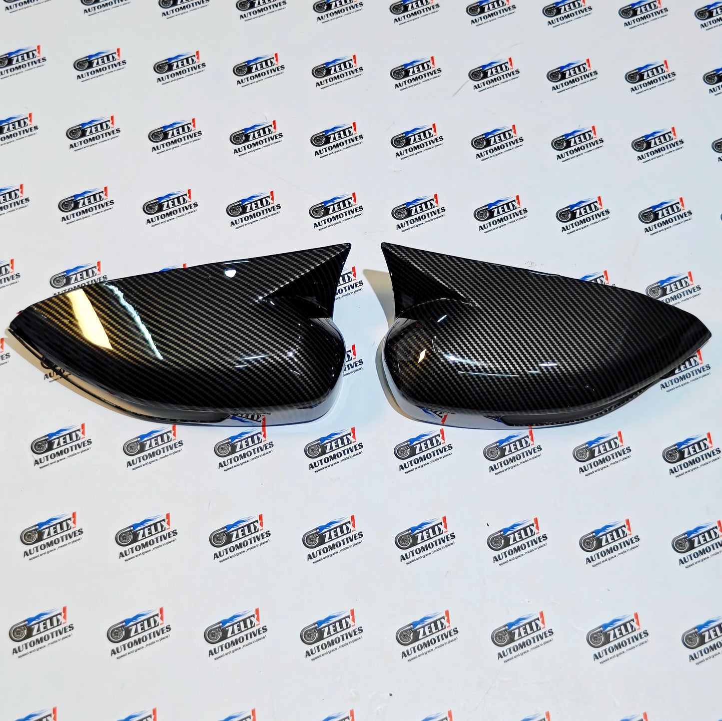 Tata Nexon  Mirror Covers | Glossy Black Finish with Indicators