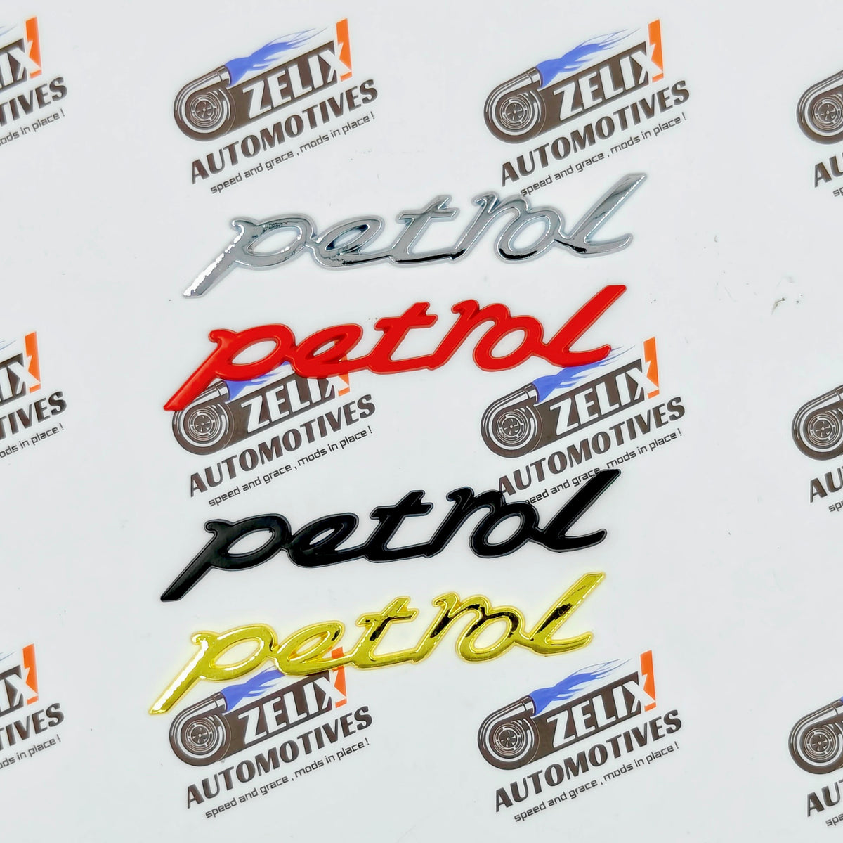 Petrol & Diesel Car Badges