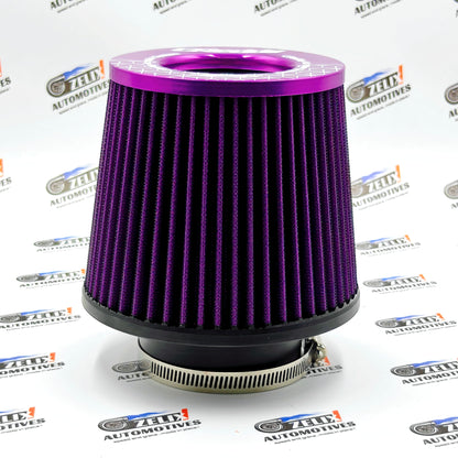 GReddy Dual Induction Air Filter | Universal Fit Inlet (76-92 mm)