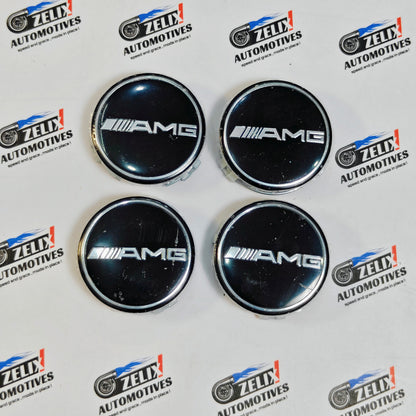 Mercedes AMG Wheel Caps | Outer Diameter 75.8-mm