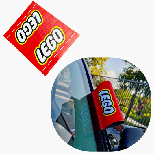 LEGO Car Exterior Decorative Tag | Easy to install