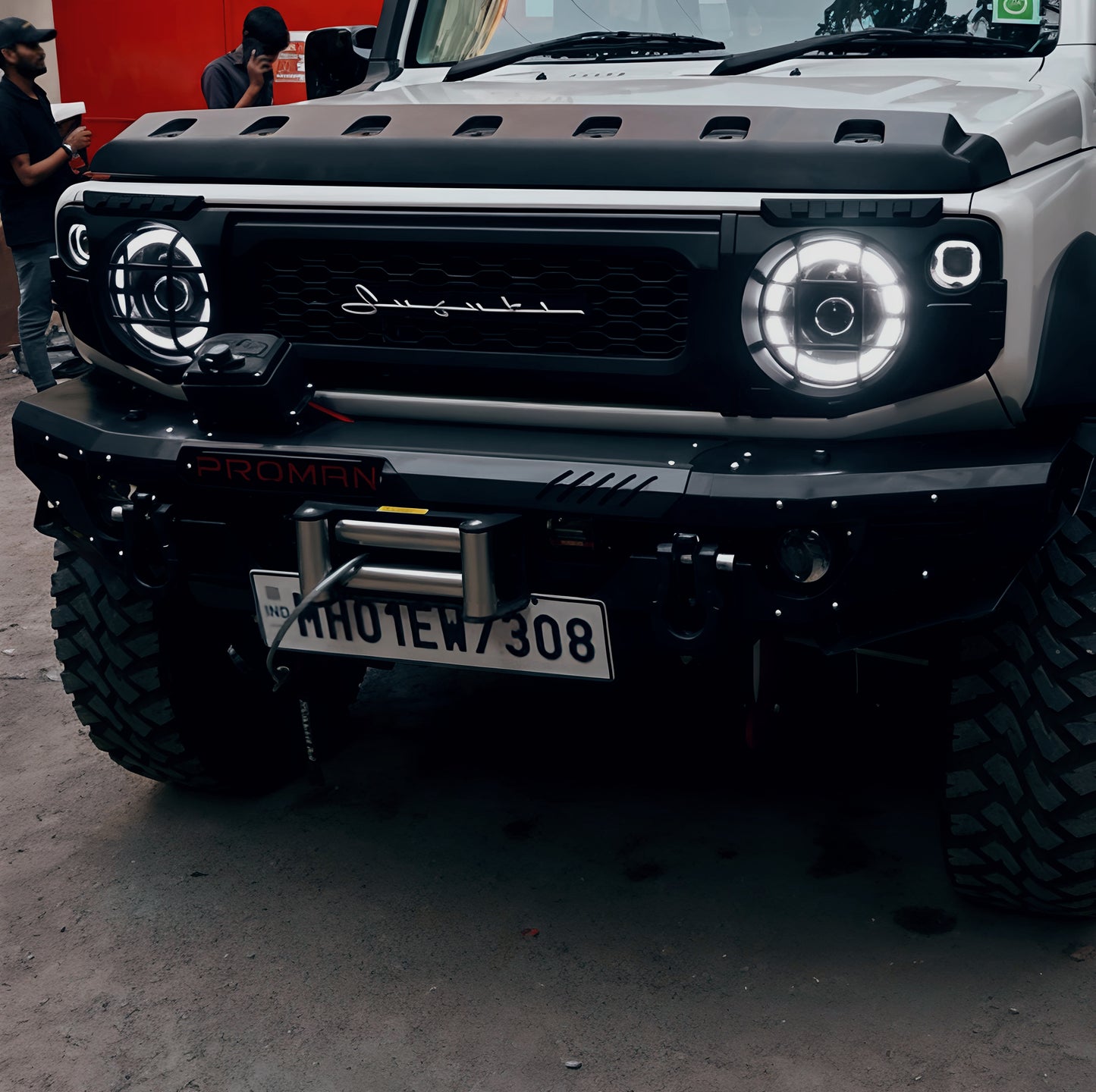 Suzuki Jimny Headlight Grill Cover | Off-Road Protection