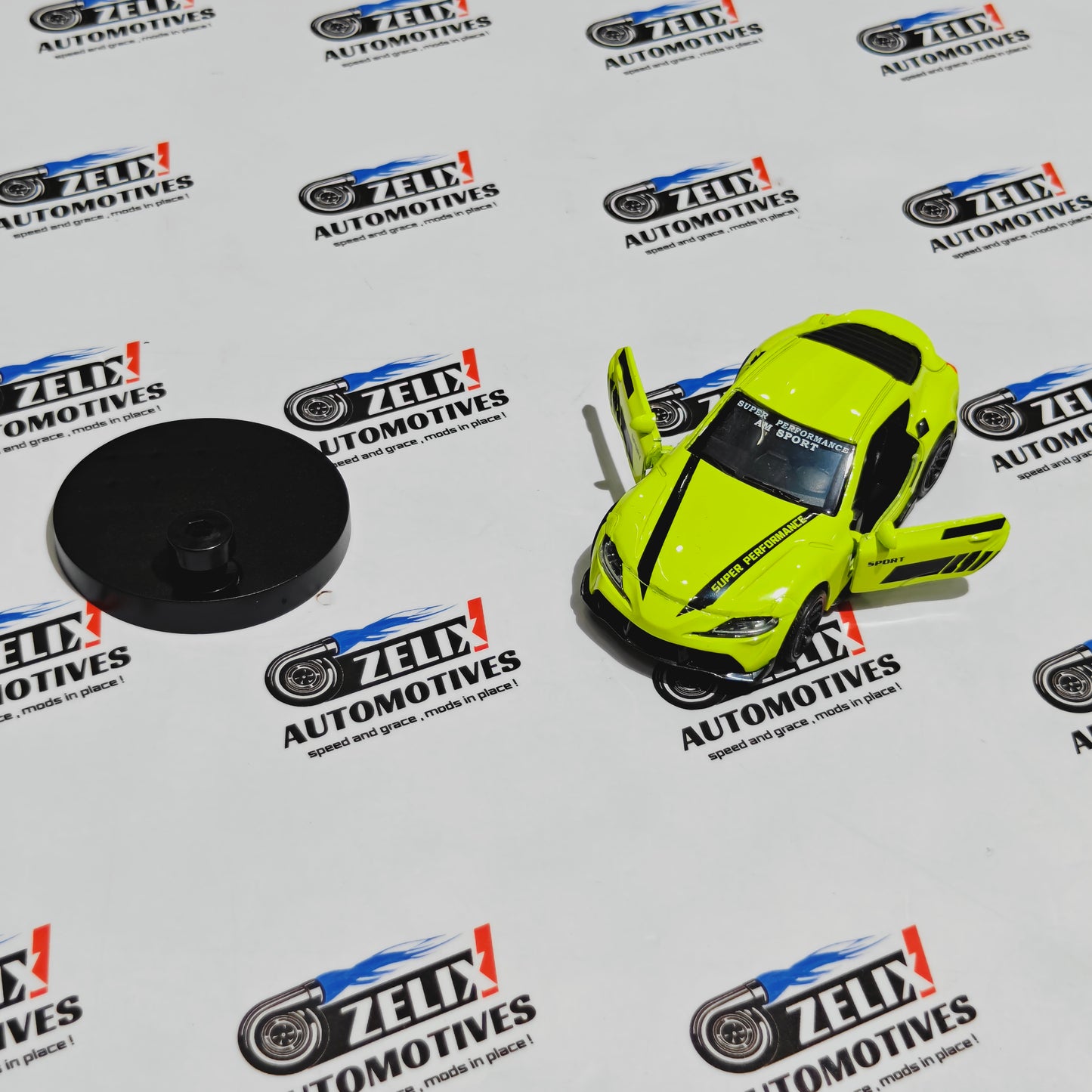 Dashboard Drifting Car | Die Cast Cars with Rotating Base