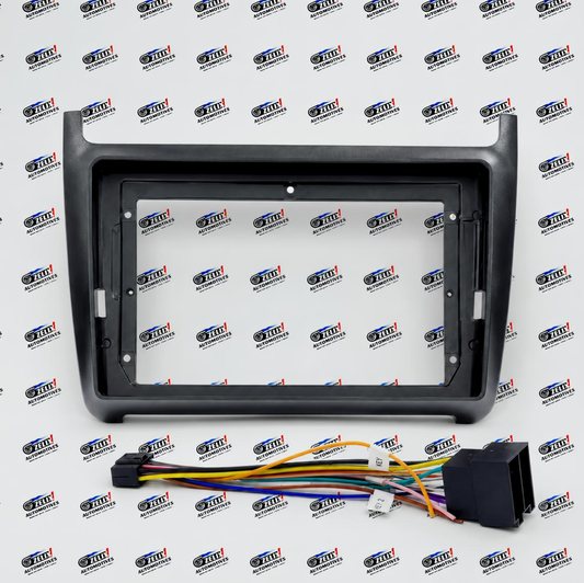 VW Polo Infotainment Frame with Wiring Harness | 9-inch