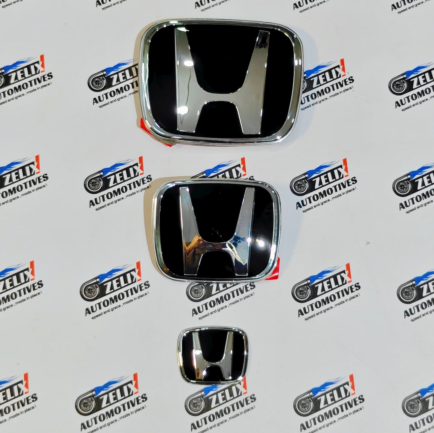 Honda logos in Black