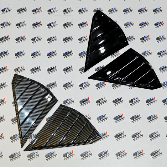Maruti Suzuki Fronx Window Louvers – Black & Carbon Finish