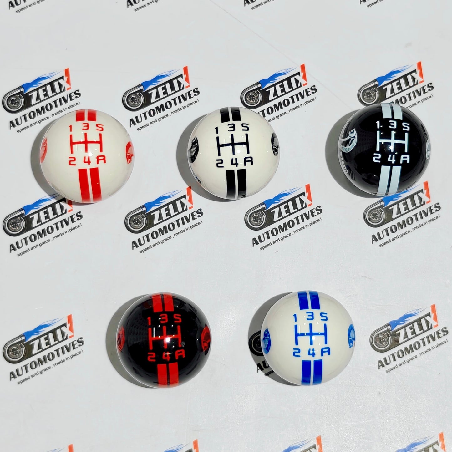 5-Speed Shelby GT500 Manual Gear Shift Knob – Available in Multiple Colors