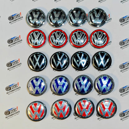 VW Wheel Center Caps Outer Diameter (65mm) | Fits For Polo,Vento,Jetta,Passat,Tiguan