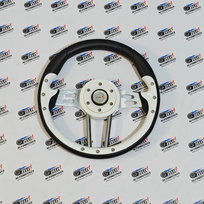 TYPE-R 13-Inch Steering Wheel | Universal Racing-Style Performance Wheel