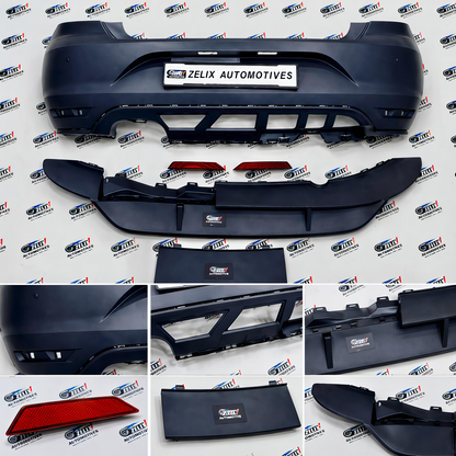 VW Polo GTI-Style Rear Body Kit Compatible For 2010+ | Without Paint