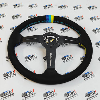 GReddy x KGZI Collab Steering Wheel | Alcantara Finish
