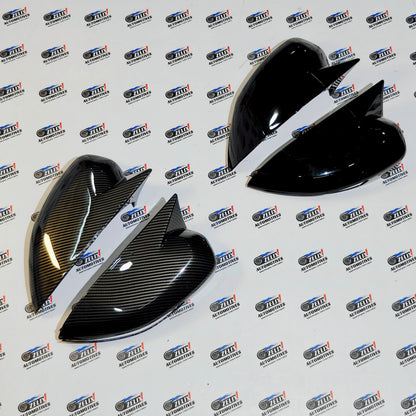 Tata Nexon  Mirror Covers | Glossy Black Finish with Indicators