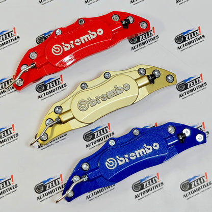 Brembo Brake Caliper Covers Set of 2 | Aluminum Finish