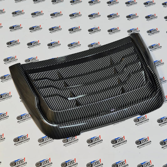Universal Hood Scoop Premium Carbon Finish | Bonnet Styling Upgrade