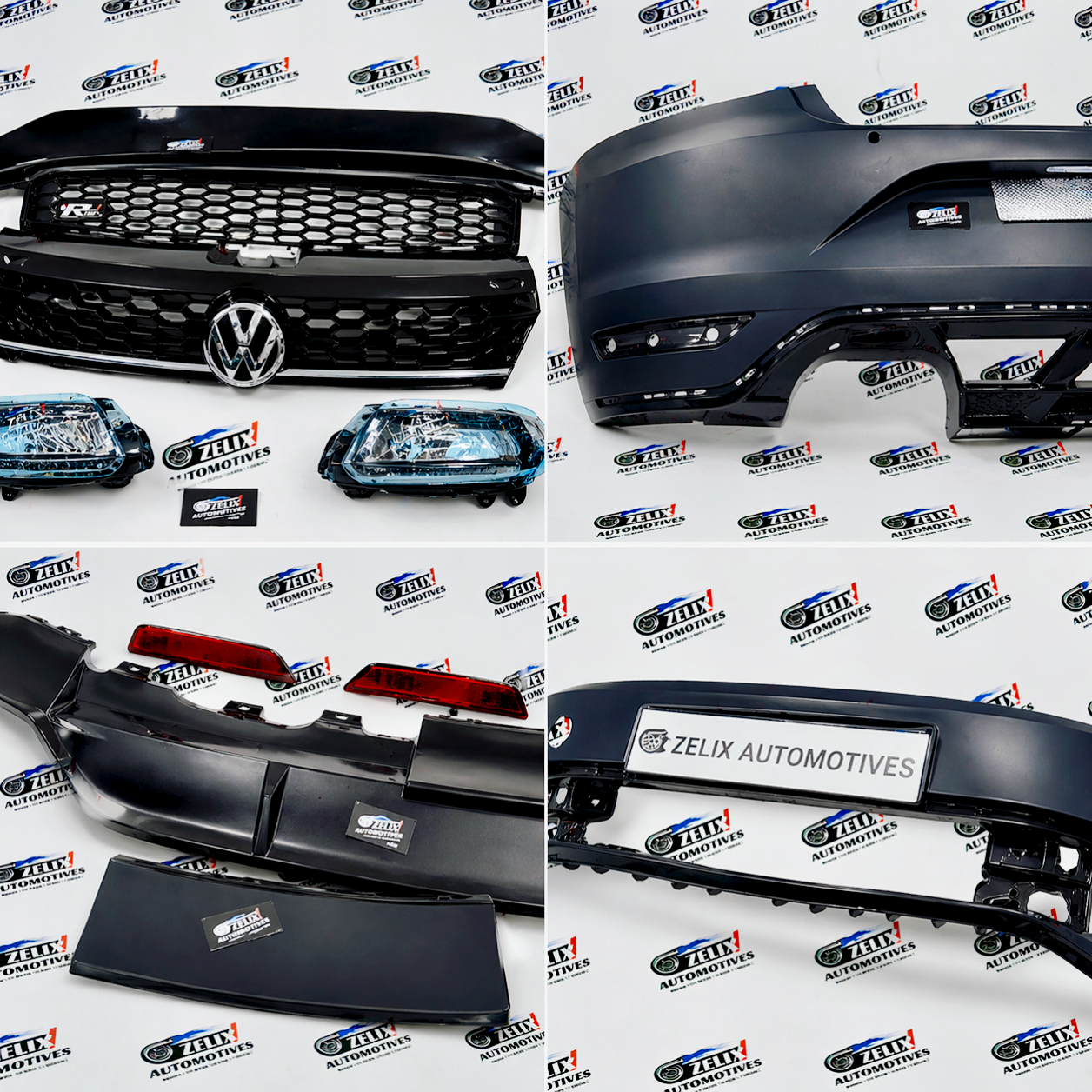 VW Polo GTI-Style Full Body Kit Without Paint | Compatible with 2010+ Models
