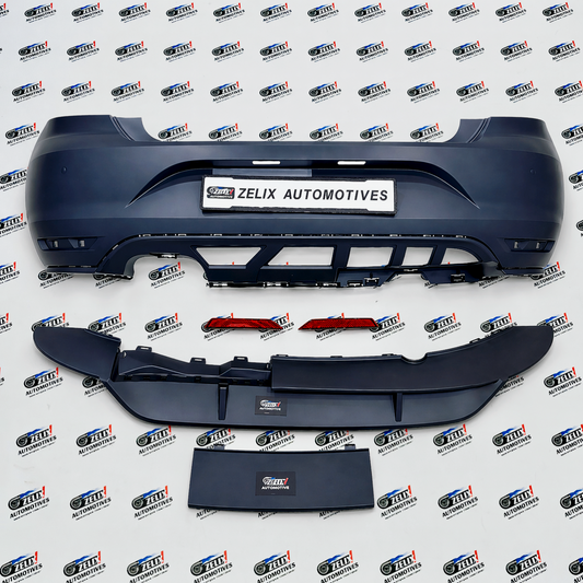 VW Polo GTI-Style Rear Body Kit Compatible For 2010+ | Without Paint