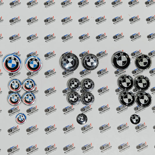 BMW Complete Emblem Kit Set of 7 | Exterior & Interior