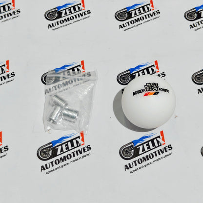 Mugen Power Round Ball Gear Shift Knob – Universal Fit