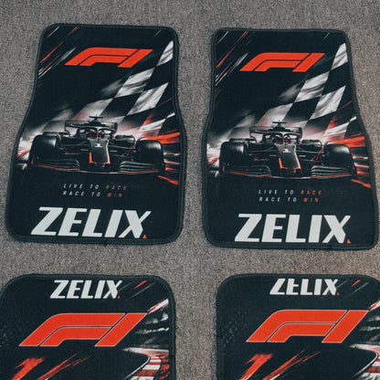 Formula-1 Inspired Car Floor Mats | Motorsport design
