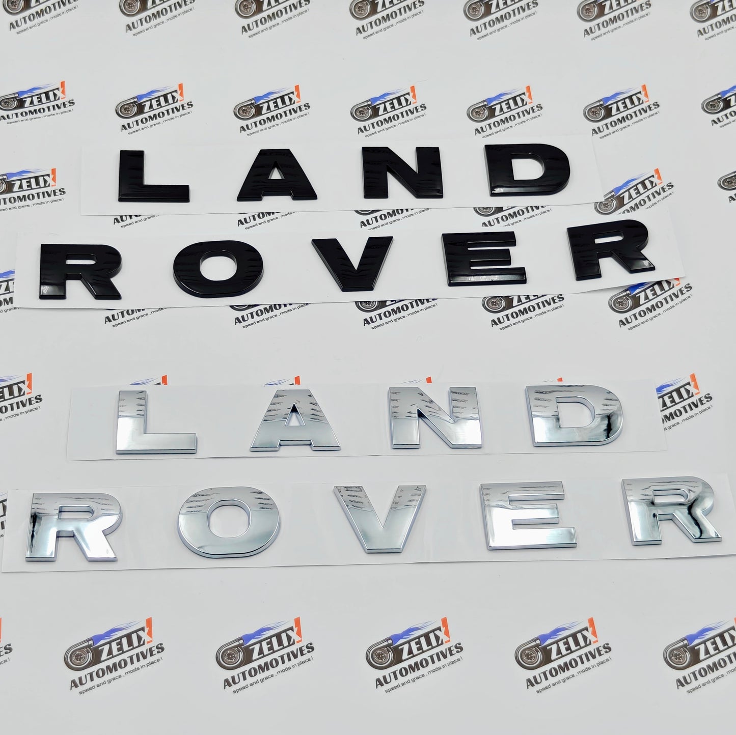 Land Rover Rear Lettering Emblems