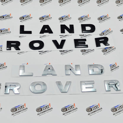 Land Rover Rear Lettering Emblems
