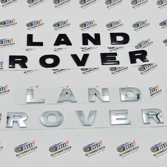 Land Rover Rear Lettering Emblems