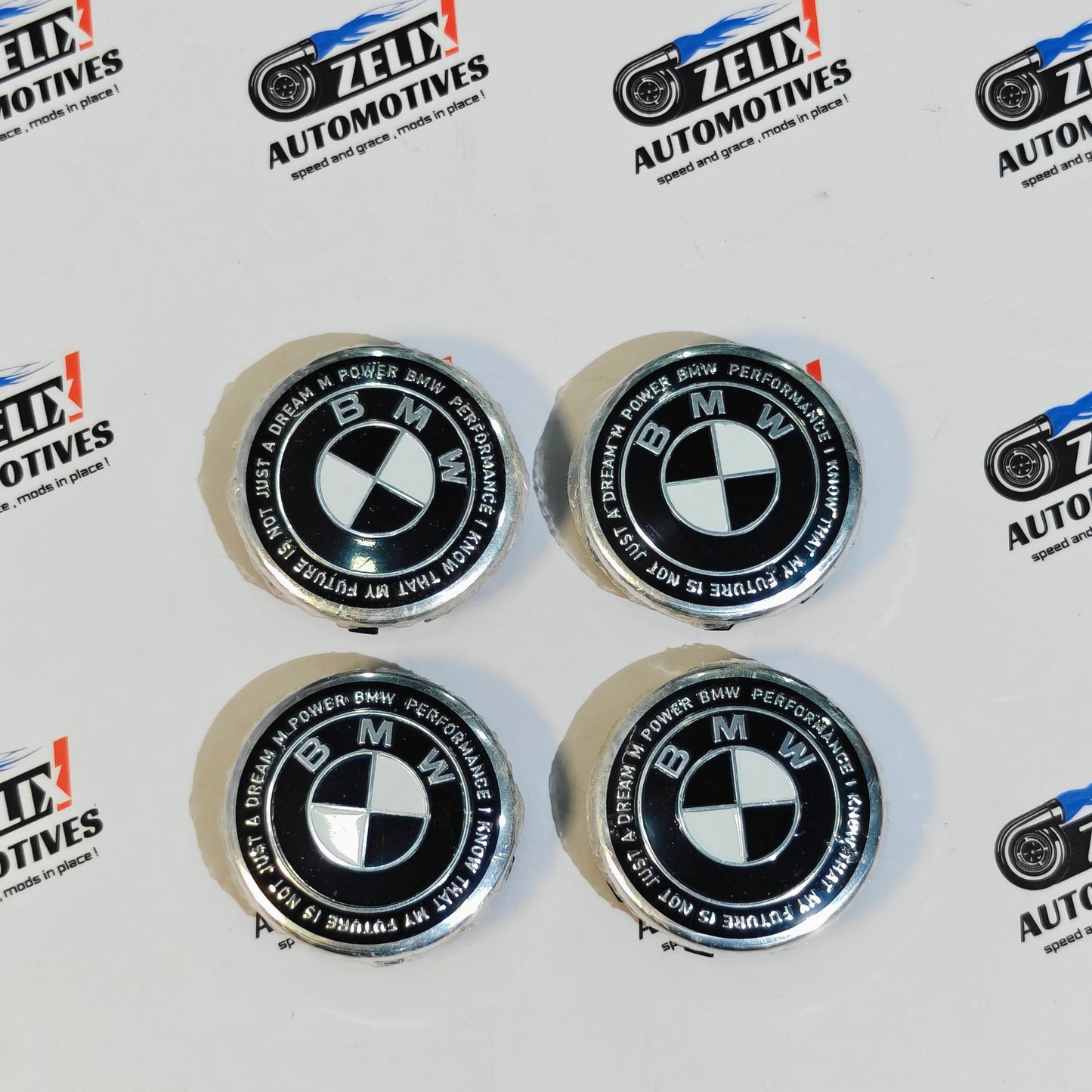 BMW Wheel Center Caps Set of 4 | Outer Diameter (56mm)