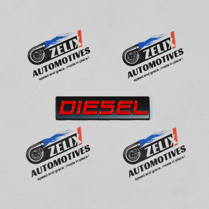 Petrol & Diesel Exterior Badges | Premium Finish