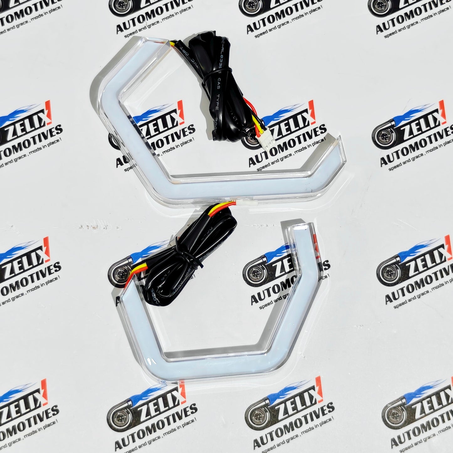 Angle Eyes LED DRLs with Welcome Feature | Universal Fit Set of 4