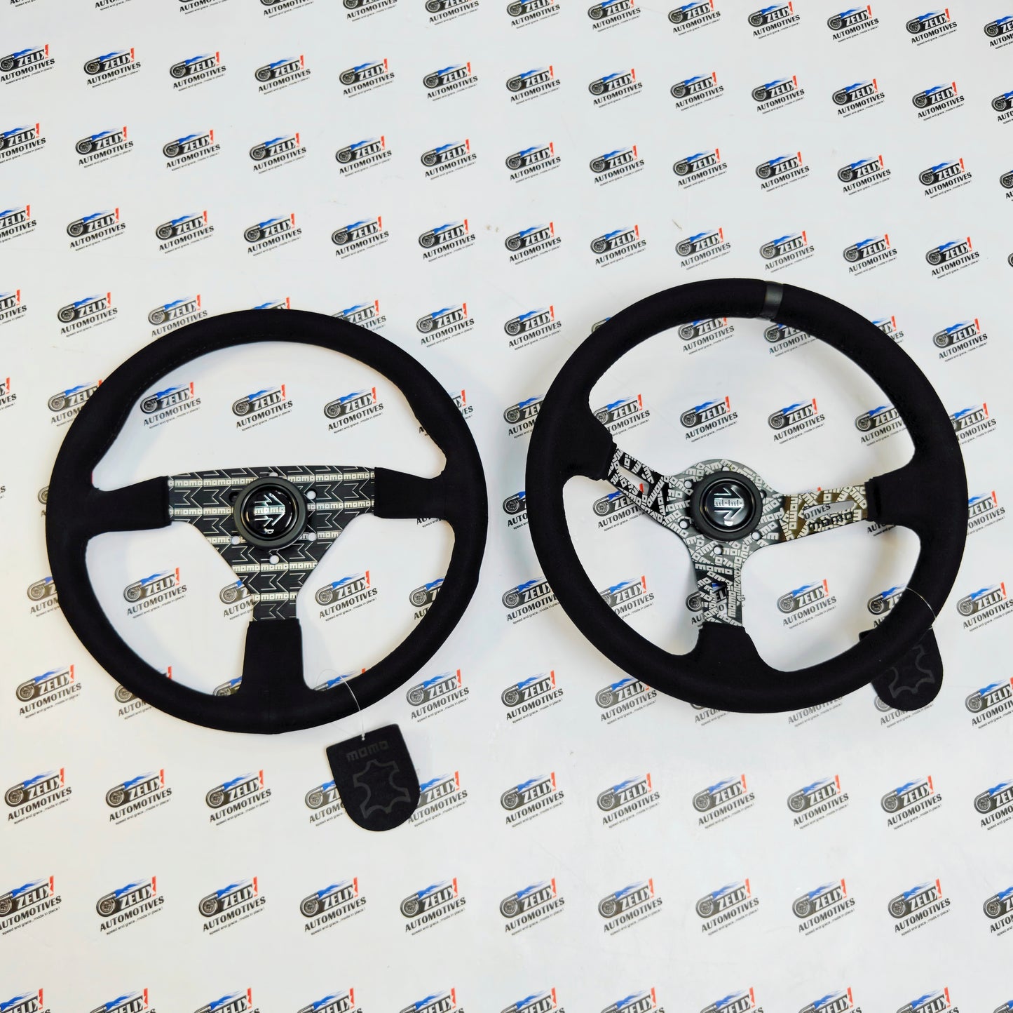 MOMO Prime Series Steering Wheel | Deep Dish & Flat Design