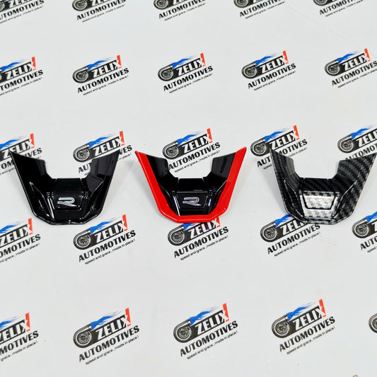 R-Logo Steering Trim Badge for VW Virtus, Golf, Tiguan & Passat