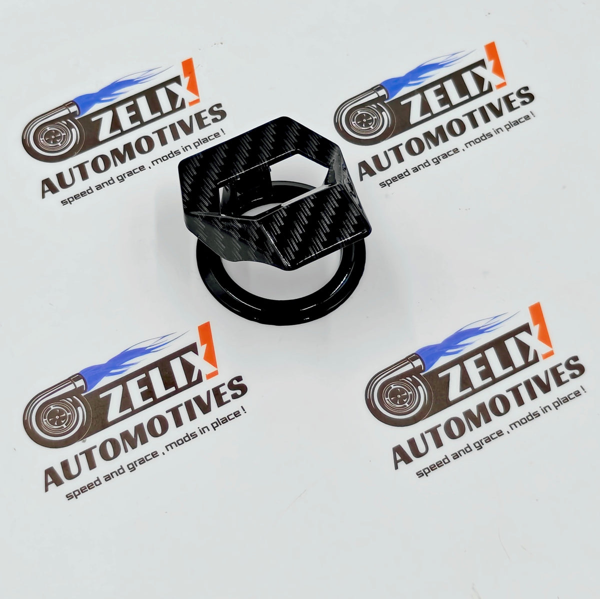 Lambo Style Push Start Button Cover | Premium Universal Fit